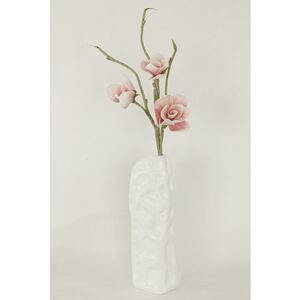 Magnolie růžovo-bílá. Květina umělá pěnová. K-122