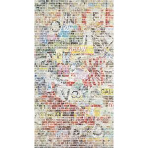 Papírový panel Caselio 68194568, kolekce STREET ART, materiál papír, styl moderní 150 x 280 cm