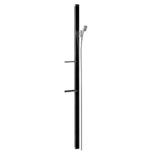 Hansgrohe Unica'E - Sprchová tyč 1500 mm, se sprchovou hadicí, černá/chrom 27645600
