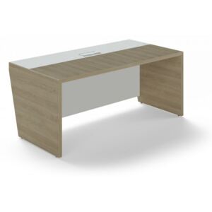 Stůl Trevix 180 x 90 cm dub pískový / bílá