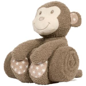 Bo Jungle Plyšová hračka s dekou "Monkey"