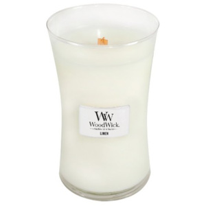 Vonná svíčka WoodWick Linen - Prádlo 609,5 g