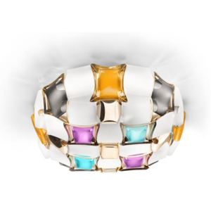 Slamp Mida, extravagantní svítidlo, 3x10W LED E27, multicolor, prům. 50cm