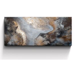 Abstrakce ručně malovaný obraz panorama M208