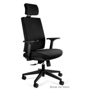 UNIQUE Kancelářská židle SHELL, černá
