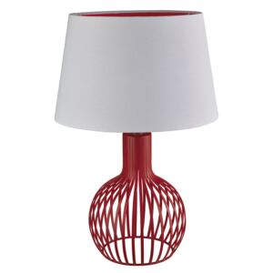 Searchlight EU7381RE TABLE stolní lampa 1xE27 kov barva červená