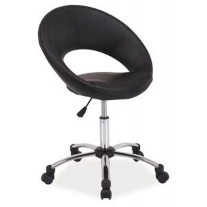 SEDIA Kancelářská židle Q128, černá Q128cer