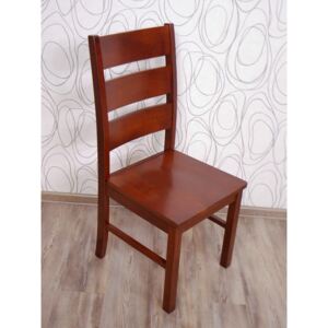 Jídelní židle BOLOGNA 15581A 99x44x51 cm kaučukovník masiv