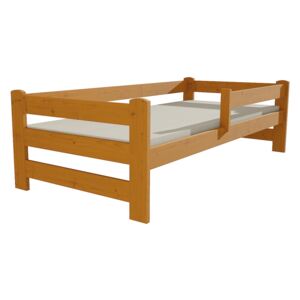Vomaks Dětská postel DP 019 XL 120 x 200 cm moření dub bez úložných prostor
