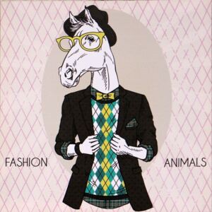 Obraz na plátně - Fashion Animal (kůň)