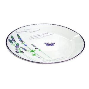 TORO talíř jídelní,keramika-p,motiv levandule,27x2,5cm