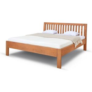 Postel BELNA Buk 140x200 - Dřevěná postel z masivu, bukové dvoulůžko o šíři masivu 4 cm
