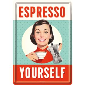 Nostalgic Art Plechová pohlednice - Espresso Yourself
