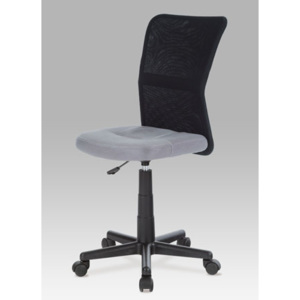 Autronic Kancelářská židle - látka šedá/černá KA-2325 GREY