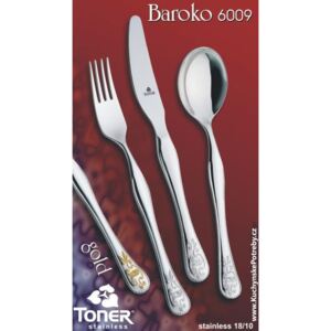 Příbory Baroko 24 dílů Toner 6009