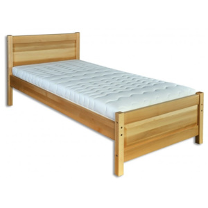 Dřevěná postel 90x200 cm s možností výběru moření typ KL120 KN095