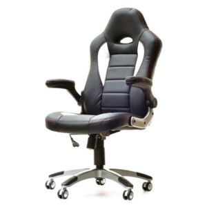Medo Kancelářská židle RACER 3 černo bílá