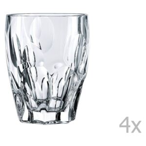 Sada 4 sklenic na whiskey z křišťálového skla Nachtmann Sphere, 300 ml
