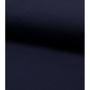 Úplet bavlněný jednobarevný tmavě modrý (UNI tmavě modrá 220 g/m²)