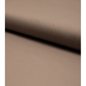 Popelín jednobarevný šedohnědý (UNI - šedohnědá 120 g / m²)