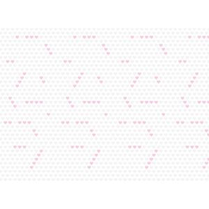 Samolepicí tapeta Pixel hearts Barva: dig-hearts šedá - růžová