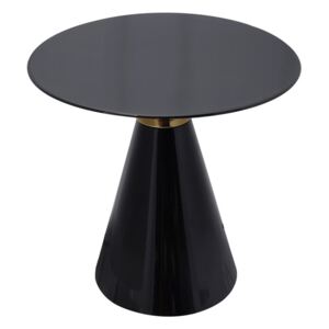 Odkládací stolek Art Deco 325 Černá