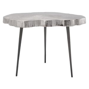 Odkládací stolek Wood Art 225 Stříbrná