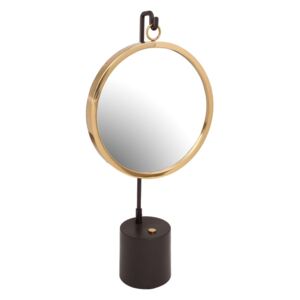 Stolní zrcadlo Eleganca 225 Černá / Zlatá