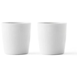 Lyngby Porcelaen Hrnky Thermos White Porcelain, set 2 ks