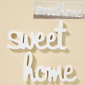 Dřevěný nápis Sweet home