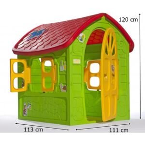 Mochtoys 5075 dětský zahradní domek domeček
