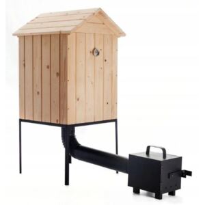 JUMON Udírna zahradní 50x50x60 15-25kg masa + topeniště