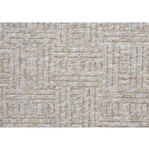Metrážový koberec New Bahia 620 Bílá, Béžová, Hnědá, Šíře role 4m B-Line Kod652