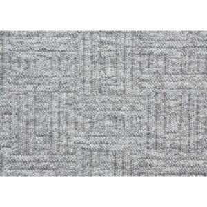Metrážový koberec New Bahia 930 Bílá, Šedá, Černá, Šíře role 4m B-Line Kod692
