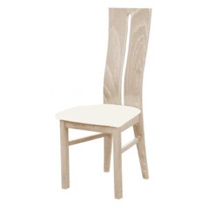 Jídelní židle Andre I (dřevo - dub sonoma/potah - látka)