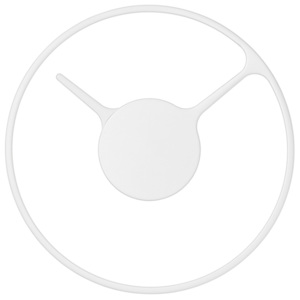 Nástěnné hodiny Stelton Time, 22 cm, bílá