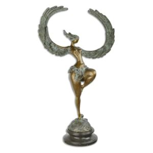 Moderní soška bronzová socha Anděl