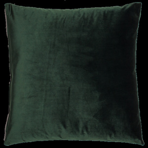 Dekorační polštář tmavě zelený 65 x 65 cm