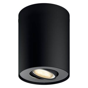Moderní stropní bodové LED světlo HUE PILLAR, černé - Philips Hue Philips 56330/30/P8