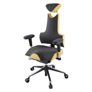 Zdravotní židle Prowork THERAPIA ENERGY M COM 2512 – chrom, nosnost 130 kg, na míru