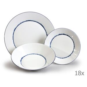 Sada 18 porcelánových talířů Thun Tom