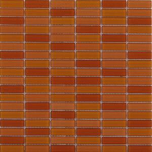 Maxwhite ASHS4-3 Mozaika skleněná, oranžová mix 29,7 x 29,7 cm