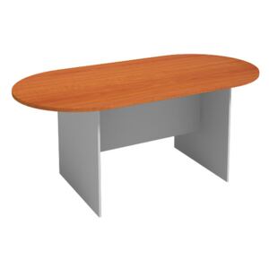 Jednací stůl PRIMO 1800 x 900 mm, oválný, třešeň