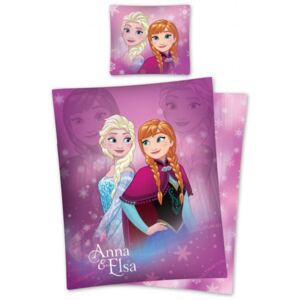 Detexpol • Dětské ložní povlečení Ledové království - Frozen - Anna & Elsa - 100% bavlna - 70 x 90 + 140 x 200 cm