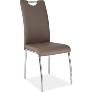 Jídelní čalouněná židle H-822 latte