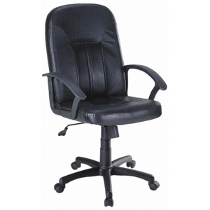 Kancelářská židle MAIL, 97-107x64x46x42-52, černá
