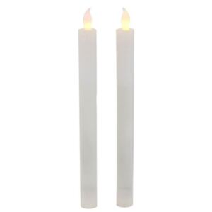 LED bílá svíčka Vilago 24 cm
