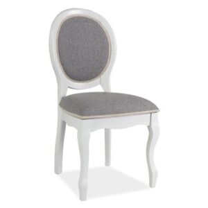 Jídelní židle FNSC bílá/šedá