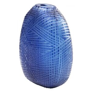 KARE DESIGN Sada 2 ks − Váza Harakiri Blue 25 cm, Vemzu