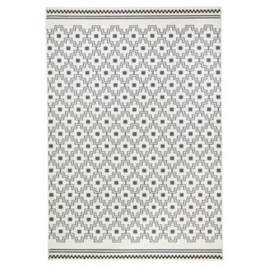 Moderní kusový koberec Capri 102549 šedo-bílý Typ: 70x140 cm